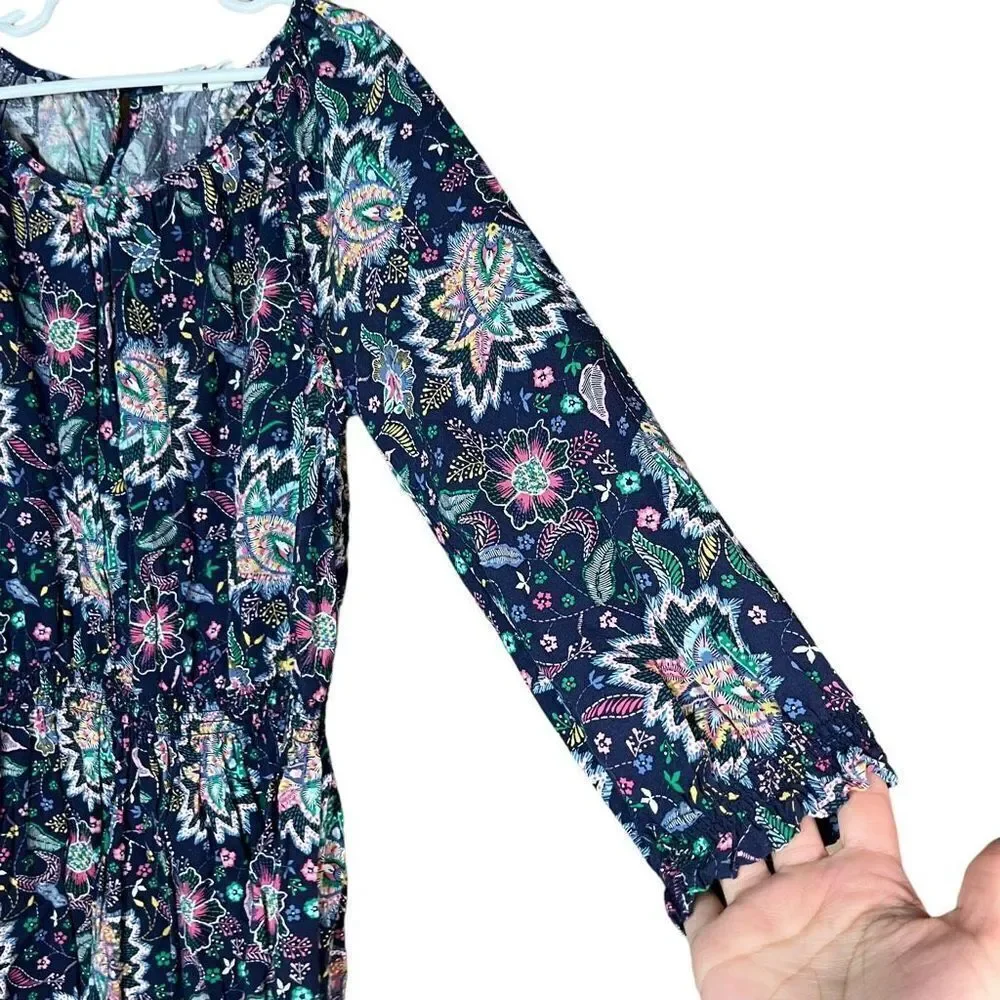 Gap Girls Flower Print Dress Size XL‎